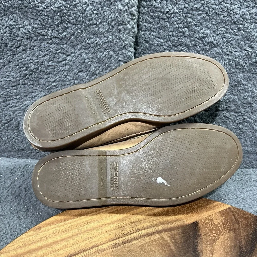 Sperry Men's Authentic Original Canvas Sperry Top Sider Shoe‎ Slip On Size 7.5M